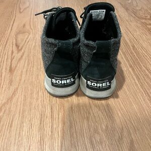Sorel Black and Gray Winter Boots